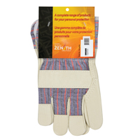 Abrasion-Resistant Comfort Fitters Glove, Large, Grain Pigskin Palm, Cotton Inner Lining Toolneeds Inc.