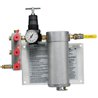 Filtres et panneaux régulateurs pour alimentation d'air  