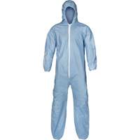 Pyrolon&reg; Plus 2 FR Coveralls, Small, Blue, FR Treated Fabric Toolneeds Inc.