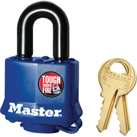 Weather-Resistant Padlock, Keyed Different, Laminated Steel, 1-9/16" Width Toolneeds Inc.