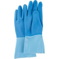 Blue-Grip Heavyweight Gloves, Size 6/Small, 12" L, Rubber Latex, Interlock Inner Lining, 45-mil Toolneeds Inc.