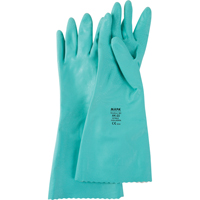 StanSolv&reg; Embossed Z-Pattern Grip Gloves, Size Small/7, 14" L, Nitrile, Interlock Inner Lining, 11-mil Toolneeds Inc.