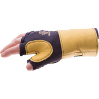 Premium Impact & Repetitive Strain Protective Right-Hand Glove, Size X-Small, Grain Leather Palm Toolneeds Inc.