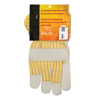 Gants d'ajusteur doubl&eacute;s pour l'hiver &agrave; paume renforc&eacute;e, Grand, Paume en Cuir fleur de vache, Doublure en Molleton de coton Toolneeds Inc.