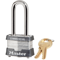 Pin Tumbler Padlock, Keyed Alike, Laminated Steel, 1-9/16" Width Toolneeds Inc.