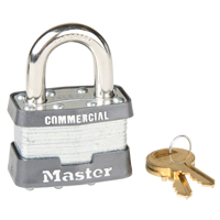 Pin Tumbler Padlock, Keyed Alike, Laminated Steel, 1-3/4" Width Toolneeds Inc.