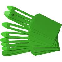 &eacute;tiquettes de cadenassage vierges en plastique, Plastique, 3-1/4" la x 5-4/5" h, Vierge Toolneeds Inc.