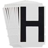 &eacute;tiquettes de lettres et chiffres gothiques individuels Quick-Align, H, 4" h, Noir Toolneeds Inc.