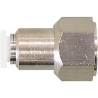 Topfit Female Threaded Y-Connector Fitting, 1/4" Dia, Polymer Toolneeds Inc.