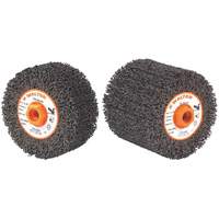 Tambour de finition FX, 4-1/4" dia. x 2" la, 5/8"-11 Arbre, Grain Cors&eacute; Toolneeds Inc.