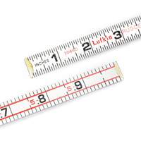 R&egrave;gle &agrave; pes&eacute;e Red End pour ing&eacute;nieur, 6' lo, Bois, Graduations de 1/16" Toolneeds Inc.