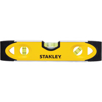 Shock-Resistant Torpedo Level, 9" L, Aluminum, 3 Vials, Magnetic Toolneeds Inc.