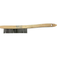 Brosses de nettoyage &agrave; manche recourb&eacute;, Laiton, 3 x 19 rangs de fils, Longueur 14" Toolneeds Inc.