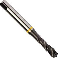 Taraud &agrave; goujures h&eacute;licoidales Yellow Shark, Acier rapide au cobalt, Filet de 1/4"-20, 3,15" l Toolneeds Inc.