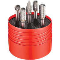 Jeu de fraises &agrave; taille double, 5 morceaux Toolneeds Inc.
