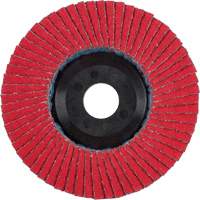 Flap Disc, 4-1/2" x 5/8"-11, Type 27, 40 Grit, Ceramic Toolneeds Inc.