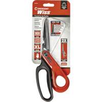 Cisailles robustes &agrave; rev&ecirc;tement en titane pour ouvriers professionnels, 10", Poign&eacute;e Anneaux Toolneeds Inc.