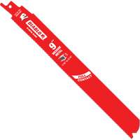 Lame de scie alternative de s&eacute;rie moyenne pour le m&eacute;tal, Bim&eacute;tal, 14-18 Dents par pouce, 9" lo x 1" la Toolneeds Inc.