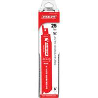 Lame de scie alternative autod&eacute;montage, Bim&eacute;tal, 14-18 Dents par pouce, 6" lo x 1" la Toolneeds Inc.