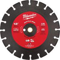 Circular Saw Blade, 12", Ductile Iron Use Toolneeds Inc.