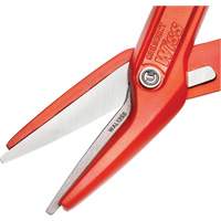 13" Serrated Aluminum Tinner Snip with Dipped Handle, 3" Cut Length, Straight Cut Toolneeds Inc.