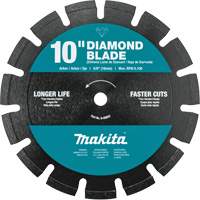 Lame diamant&eacute;e, segment&eacute;e, double usage Toolneeds Inc.