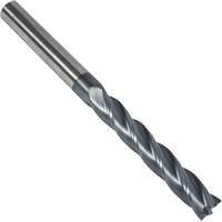 S237 30° Extra Long Square End Mill, 1/8" Dia., 3" L, 4 Flutes, 1/8" Shank, Carbide Toolneeds Inc.
