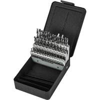 Stub Length Drill Bit Set, 60 Pieces, High Speed Steel Toolneeds Inc.