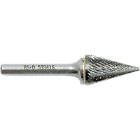 Fraise conique M4-D JET-KUT, 3/8" dia., 1/4" Tige, 5/8" Prof. de la coupe Toolneeds Inc.