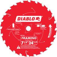 Lame de scie &agrave; charpente, 7-1/4", 24 dents, Pour Bois Toolneeds Inc.