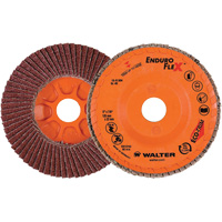 Disque &agrave; lamelles Enduro-Flex, 5" x 7/8", Type 27, Grain 40, Alumine de zirconium Toolneeds Inc.