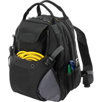 Sacs &agrave; dos pour outils &agrave; 44 pochettes, 16" lo x 13-1/4" la, Noir, Polyester Toolneeds Inc.