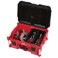 Packout Large Tool box, 22" x 16" x 11", Black/Red Toolneeds Inc.