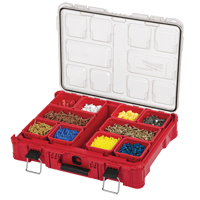 Packout Organizer, 20" x 15" x 5", Black/Red Toolneeds Inc.