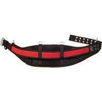 Ceinture de travail matelass&eacute;e, Nylon, Noir/Rouge Toolneeds Inc.