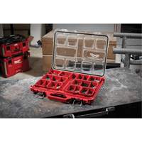 Packout Low-Profile Organizer, 19-3/4" x 16-2/5" x 2-1/2", Black/Red Toolneeds Inc.