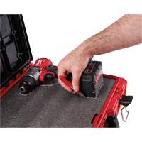 Coffre &agrave; outils avec partitions ajustables Packout, 20-7/10" x 15-1/5" x 6-1/5", Noir/Rouge Toolneeds Inc.
