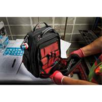 Packout Backpack, 15-3/4" L x 11-4/5" W, Black/Red, Ballistic Toolneeds Inc.