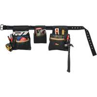 Ceinture &agrave; outils combin&eacute;e de luxe, Polyester, Noir Toolneeds Inc.