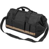 Sac &agrave; outils MEGAMOUTH, Polyester, 25 pochettes, Noir Toolneeds Inc.