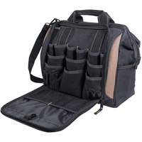 Porte-outils &agrave; compartiments multiples, Polyester, 33 pochettes, Noir Toolneeds Inc.
