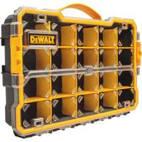 Organisateur avec compartiments PRO, 11" la x 17-5/8" p x 2-7/8" h, Noir/Jaune Toolneeds Inc.