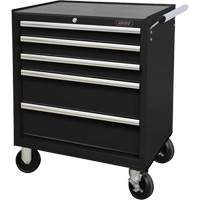 Chariot &agrave; outils industriel, 5 tiroirs, 27" la x 18-3/4" p x 31-1/2" h, Noir Toolneeds Inc.