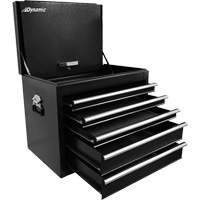 Truck Tool Box, 27" W, 5 Drawers, Black Toolneeds Inc.