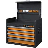 GSX Series Tool Chest, 26" W, 4 Drawers, Black/Orange Toolneeds Inc.