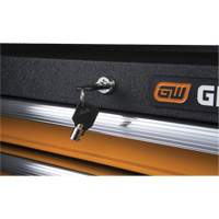 GSX Series Tool Chest, 26" W, 4 Drawers, Black/Orange Toolneeds Inc.