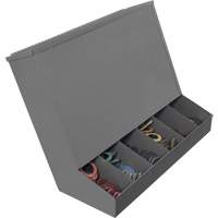 Distributeur aliment&eacute; par gravit&eacute; avec couvercle Toolneeds Inc.