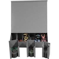 Distributeur aliment&eacute; par gravit&eacute; avec couvercle Toolneeds Inc.