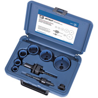 Premium Plumber's Holesaw Kit, 8 Pieces Toolneeds Inc.