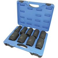 PS901D 6-Point SAE Socket Set, 9 Pcs, Impact, 1" Drive Size, Deep Toolneeds Inc.